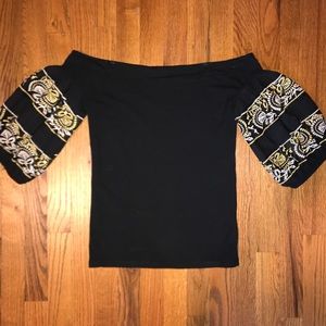 Free People Off the Shoulder Top